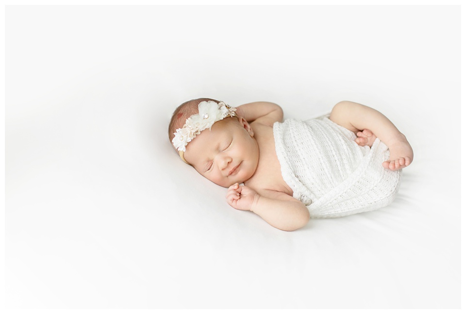 newborn photo of baby
