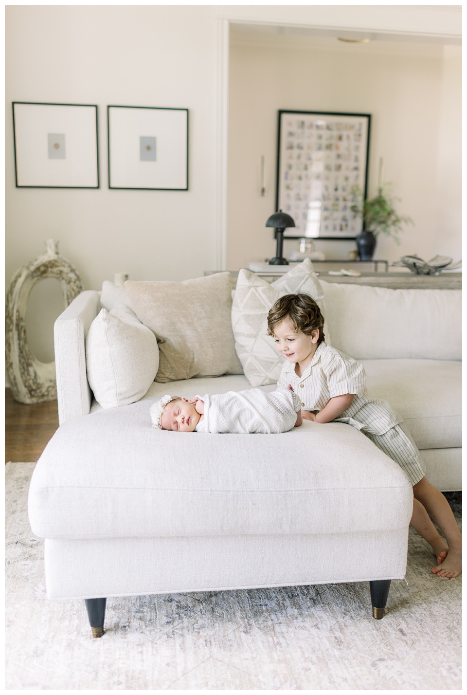 newborn session at home in oklahoma