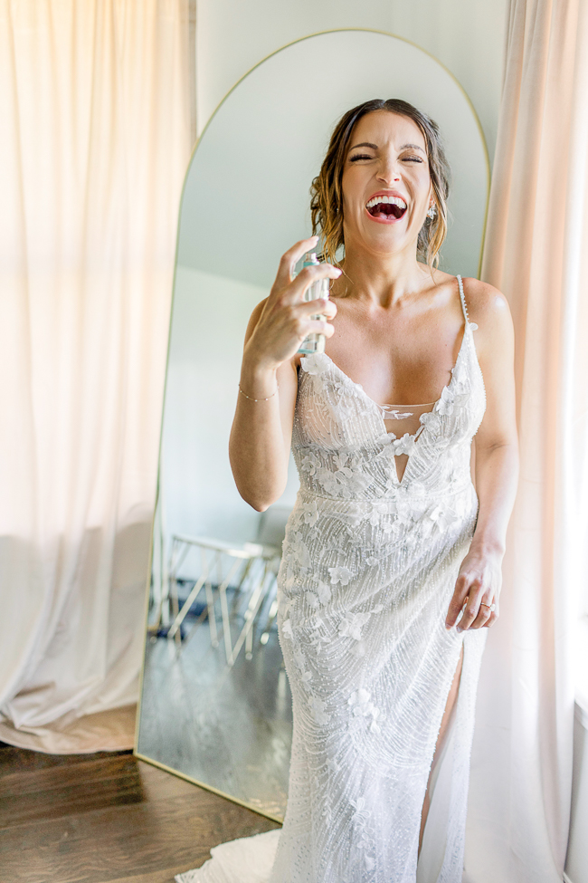 bride getting ready